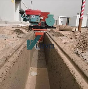 [Hot Item] Automatic Water Ditch Forming Machine Trapezoid Channel Drainage Canal Lining Machine