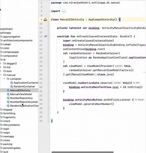 How to do manual dependency injection in Android App Development
