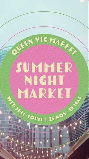 Yet to experience the Summer Night Market? From delicious eats and summer cocktails, to market shopping and free live entertainment. Here’s a teaser of what to expect 😉 | The Night Market