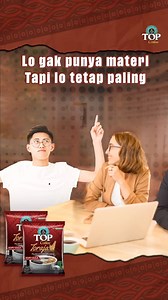 79 reactions · 3 comments | Soalnya kan TOP Coffee Toraja, dah pasti menang soal kopi item yang paling TOP! #TOPCoffee #KopinyaOrangIndonesia | TOP Coffee | Facebook