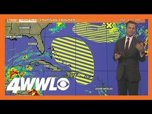 Thursday morning tropical update: Lisa, Martin and 2 other areas