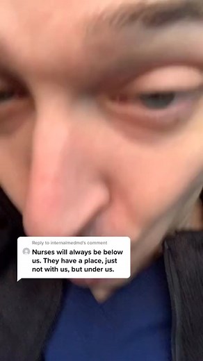 Reply to @internalmedmd 😳 Team sport = Medicine take your short man syndrome elsewhere #nursing #nurses #doctor #nursetok #foryoupage | Therealdoctorjoel