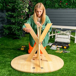 120K views · 527 reactions | Une idée de table de pique-nique FAIT MAISON ! | Brico Madame | Facebook