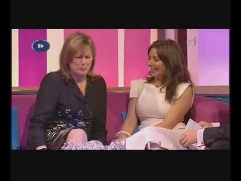 carol vorderman old mate from countdown stocking tops