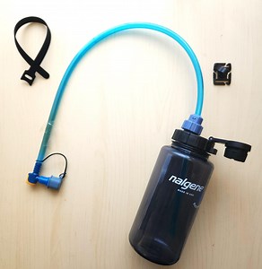 Hydration Tube Adapter System for Wide Mouth Nalgene Hydro Flask and 28mm Smartwater Water Bottle - Use on the Move Like Camelbak or Osprey! - Etsy Canada