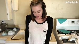 Indigo White Babysitter blows you