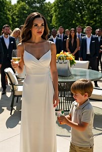 She Raised Her Hand Against His Son Because of a Juice Stain, So He Threw Her $80,000 Birkin Into The Pool—But It Was What He Said Next That Broke Her. Chapter 1 The sound of the slap was louder than the music. It was a wet, sharp crack that cut through the humid Connecticut air, instantly silencing the fifty guests scattered across the limestone patio. The jazz quartet in the corner stopped playing. The waiters holding trays of champagne froze in place. For a second, the only sound was the hum