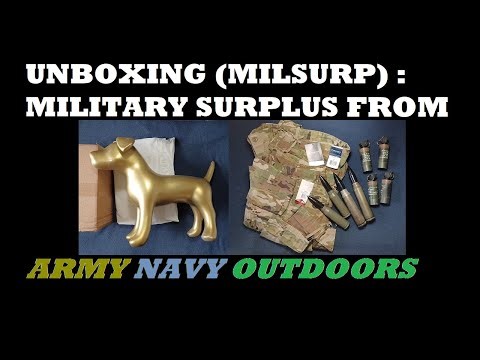 UNBOXING 146: Army Navy Outdoors. Propper vs Tru-Spec/NYCO OCP pants, Dummy Rounds, Dummy Grenades
