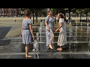 Three girls, a fountain, happiness and wet dresses-14!/Три девушки,фонтан,счастье и мокрые платья-14