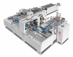 [Hot Item] Sheet Feeding Paper Bag Glue Bottom Sealing Machine Bottom Gluing Machine Zb60s