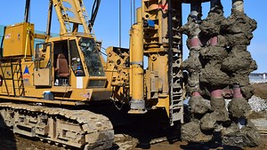 Buckeye Lake wall construction begins