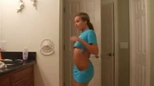 Teen Girl Dancing Naked