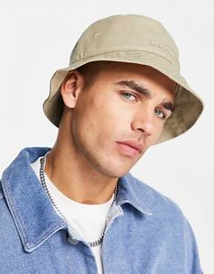 Dickies Bogalusa bucket hat in beige | ASOS
