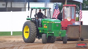 71K views · 912 reactions | The “Slabtown Special” John Deere 4440 pulling in Gays Mill, Wisconsin 2024!! #johndeere #stock #farmstock #tractorpulling | Farm Stock Tractor Pullers | Facebook