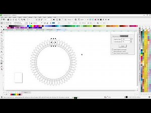 Rotate object in coreldraw