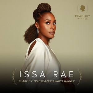 With pride, it is our absolute pleasure to honor Issa Rae with our special Peabody Trailblazer Award! 🏆 Join us in celebrating Issa Rae for fearlessly breaking boundaries in storytelling and representation for Black women and people of color creatives. Issa Rae Presents ColorCreative The Raedio Learn more about Issa's empowering and groundbreaking story: ➡️ https://bit.ly/43MwL93 #IssaRae #Trailblazer #PeabodyAwards | Peabody Awards