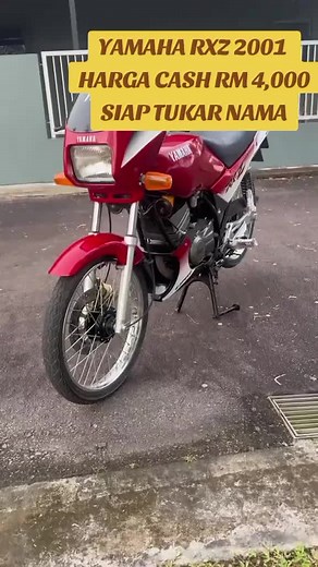 Yamaha RXZ 2001 Dijual - Enjin Dalam Keadaan Baik