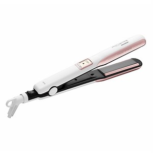 Placa de indreptat parul si ondulator Rowenta Respectissim Liss & Curl SF7640, 200 grade, Ionizare, Alb/Roz - eMAG.ro