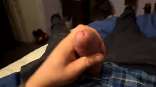 Guy Jerks Off In His Boxer Shorts And Cums Thick Loads