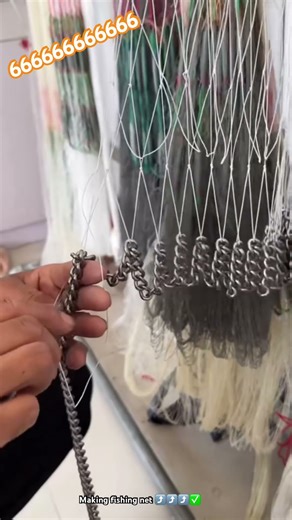 Method weaving fishing net of craftsman