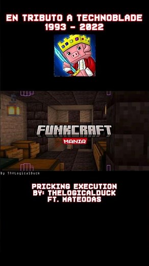 TechnoBlade en mi Mod de FNF Minecraft