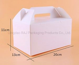 [Hot Item] Customise Printing Handheld Take Away Paper Cake Box