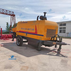 [Hot Item] Hbts40 Mobile Small Portable Hydraulic Drive Electric Type Concrete Pump