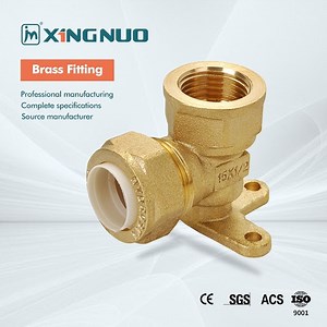 [Hot Item] CNC Machining Female S32*32 Dimension Pipe Brass Compression Fittings for Industrial Piping
