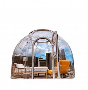 [Hot Item] Tente bulle gonflable dôme étoilé haute sécurité transparente cercle clair tente de camping maison de glamping tente géodésique