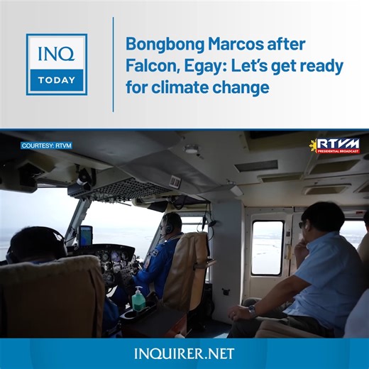 1.5K views · 36 reactions | WATCH: President Bongbong Marcos calls on government agencies to prepare for climate change, after two typhoons and the enhanced southwest monsoon caused widespread flooding in different parts of the country. Read more: https://inq.news/MarcosClimateChange | INQUIRER.net | Facebook