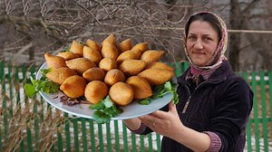 929K views · 13K reactions | Making easy kibbeh from Turkish Cuisine in the Village Best Homemade Meatballs | Outdoor Chef | Facebook