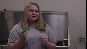 Dog Finger Toothbrush - Promotes Healthy Teeth and Gums - 360 Silicone Bristles - Bite Resistant, One Size Fits Most - BPA Free - Green