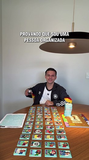 Organizando minhas figurinhas da Copa 2026: método completo