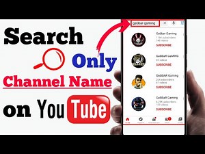 How to Search Only Channel Name on YouTube 2024 (Update & Easy)