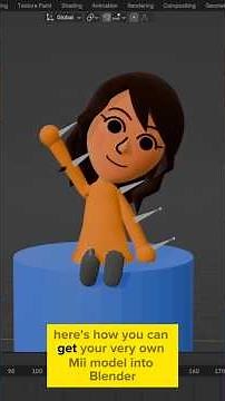 How I get my Mii Models (Tutorial for Blender)