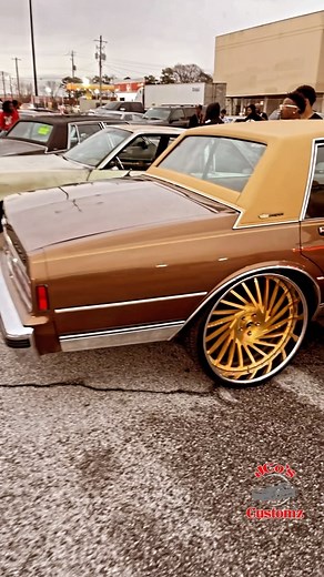 2.2K views · 98 reactions | Clean Brougham Box Chevy pullin up tuckin Gold @forgiato wheels ‍料料 #chevrolet #capriceclassic #forgiatowheels | Jco’s Customz LLC | Facebook