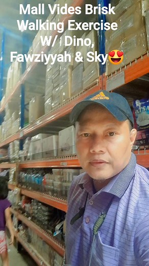 "Mall Vides Brisk Walking Exercise W/ Dino, Fawziyyah & Sky"😍❤️ #GodBlessUsAllAlways #staysafestayhealthystayhappy #hilights #docbaniqued | DocBaniqued Christopher Calugay