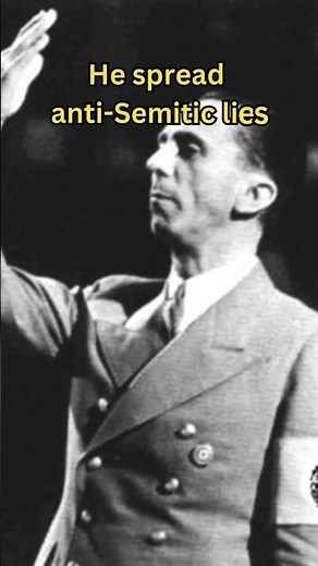 Goebbels: The Nazi Master of Propaganda