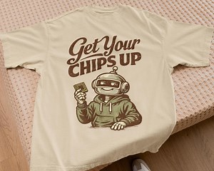 Punny Robot Programmer Shirt | Get Your Chips up Tech Humor Nerd T Shirt - Etsy Canada