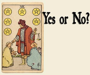 6 of Pentacles - Yes or No? - ⚜️ Cardarium ⚜️
