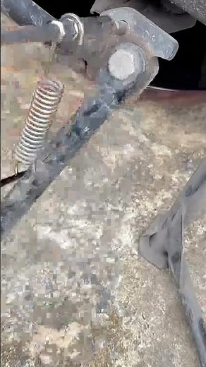 Clever method to install the spring