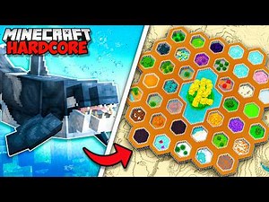 I Built an AQUARIUM for REAL LIFE Animals in Minecraft Hardcore