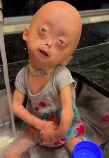 Pretty girl 💘 #eliseeloa #progeria #twins #babylove
