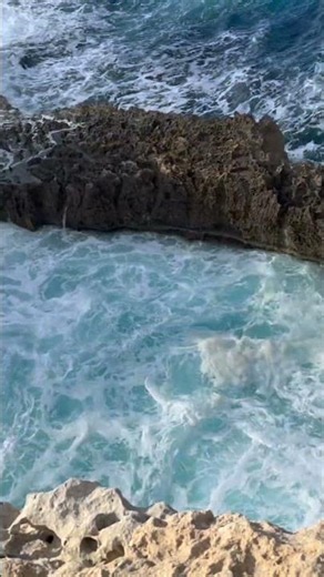 Gozo’s Most Iconic Spot: The Blue Hole! 🌊