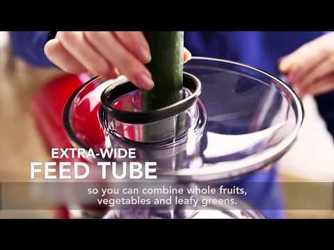KitchenAid Artisan Maximum Extraction Slow Juicer & Sauce Attachment
