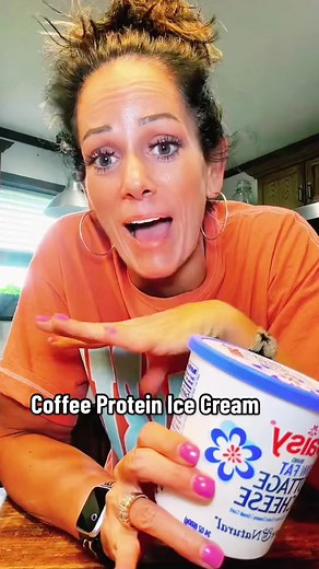 COFFEE PROTEIN ICE CREAM! Make this! #yummy #healthyrecipes #food #foodie #healthyfood #delicious #icecream #foodhacks #protein #weightlosstips #cottagecheese #weightlosscheck #foodtiktok #easyrecipe #snack #dessert | Clifford Dansby Sr