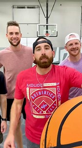 These guys just showed up at our door and demanded to do a trick shot 🤷‍♂️ | Dude Perfect