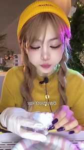 23K views · 522 reactions | Amazing powdery ice eating 襤 & ice asmr &...