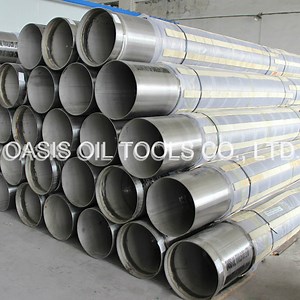 [Hot Item] Stainless Steel 316L Pipe Base Screen Pipe/Casing Pipe Wrapped with Continuous Slot Screens