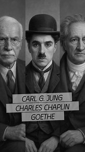 Carl G. Jung, Charles Chaplin & Johann Wolfgang von Goethe 🍷 #citas #literatura #escritores | Letrarium